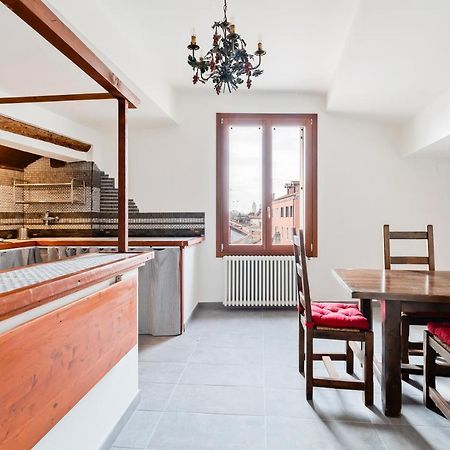 Ferienwohnung Ponte Di Rialto Penthouse With Panoramic Terrace Venedig Exterior foto