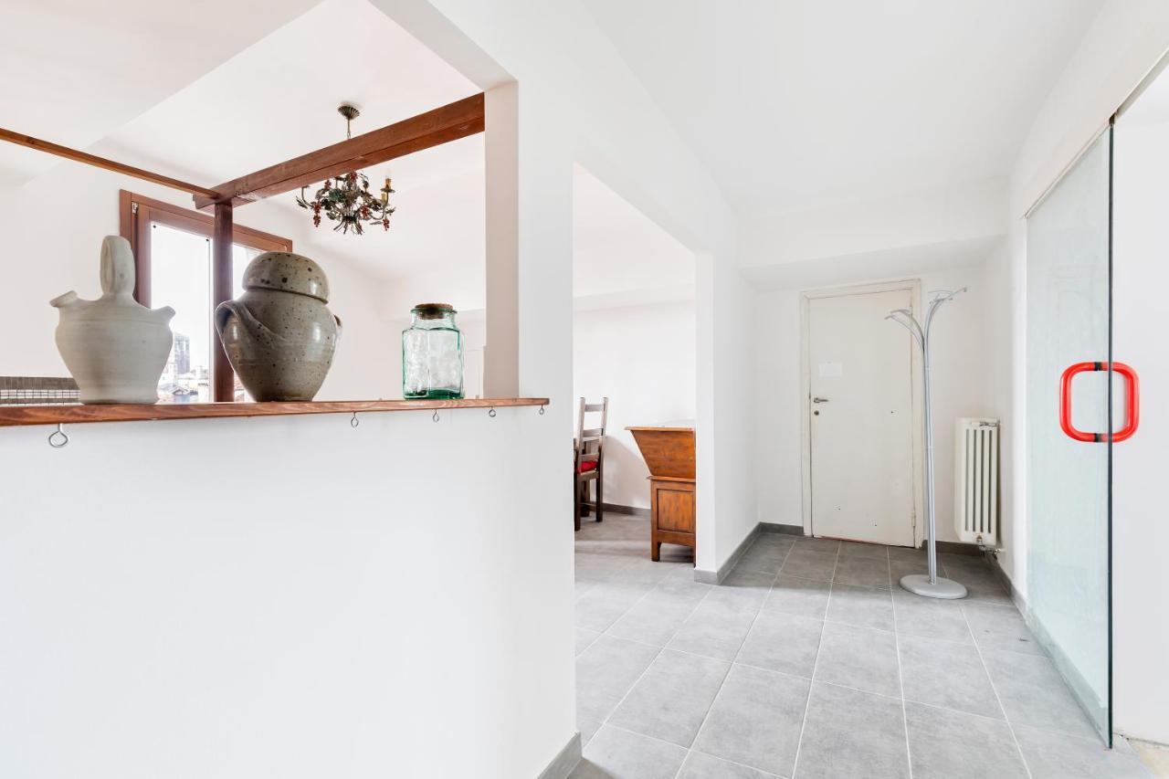 Ferienwohnung Ponte Di Rialto Penthouse With Panoramic Terrace Venedig Exterior foto