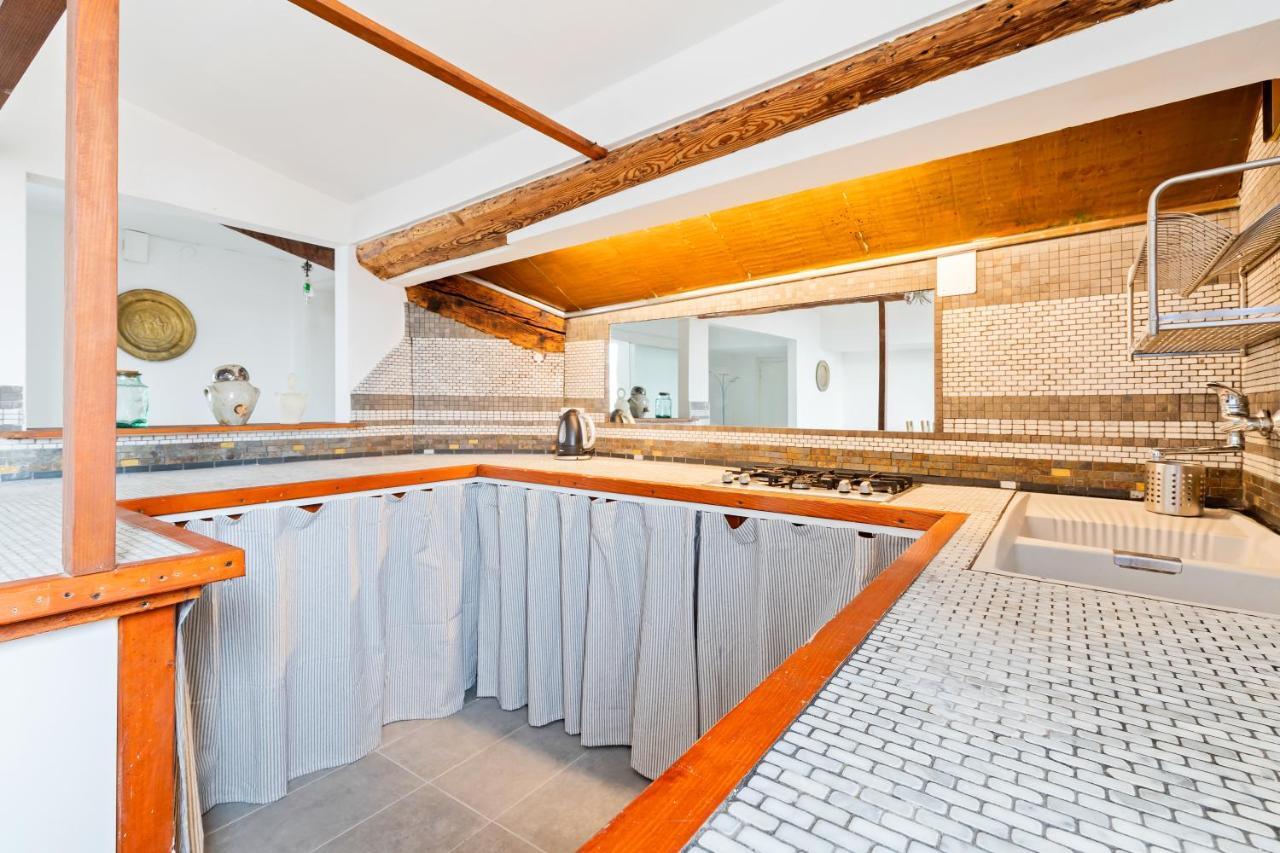 Ferienwohnung Ponte Di Rialto Penthouse With Panoramic Terrace Venedig Exterior foto