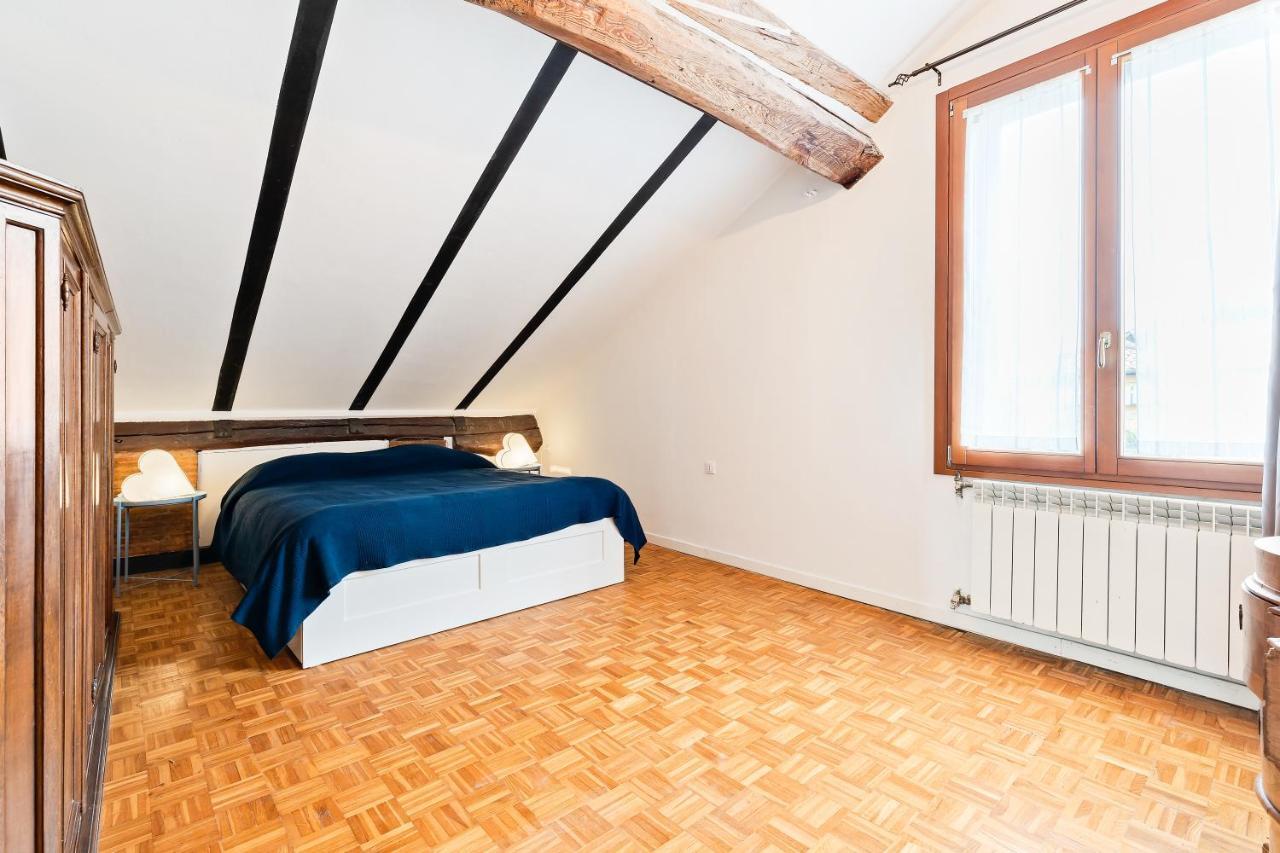 Ferienwohnung Ponte Di Rialto Penthouse With Panoramic Terrace Venedig Exterior foto
