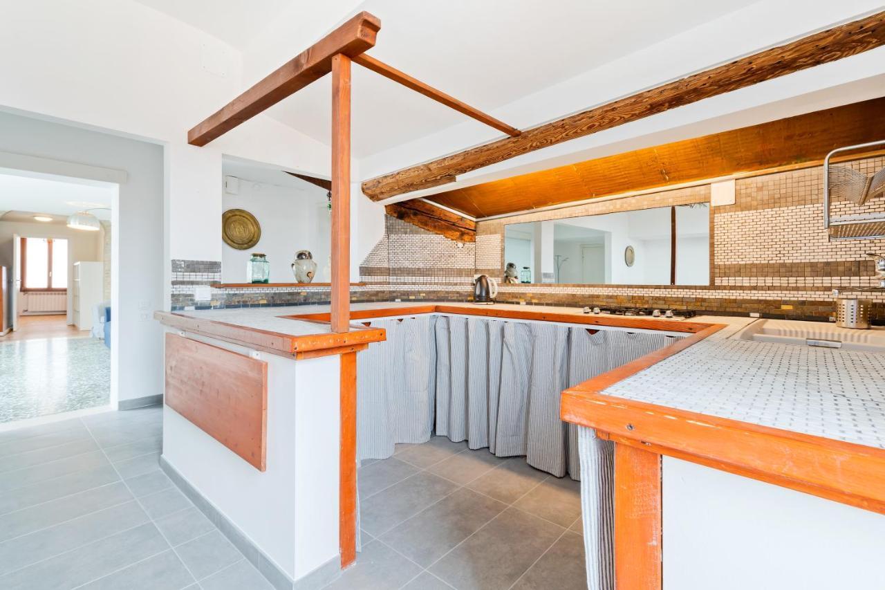 Ferienwohnung Ponte Di Rialto Penthouse With Panoramic Terrace Venedig Exterior foto